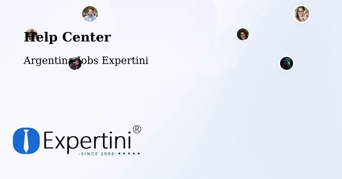 Help Center – Ibarreta - Argentina Jobs Expertini
