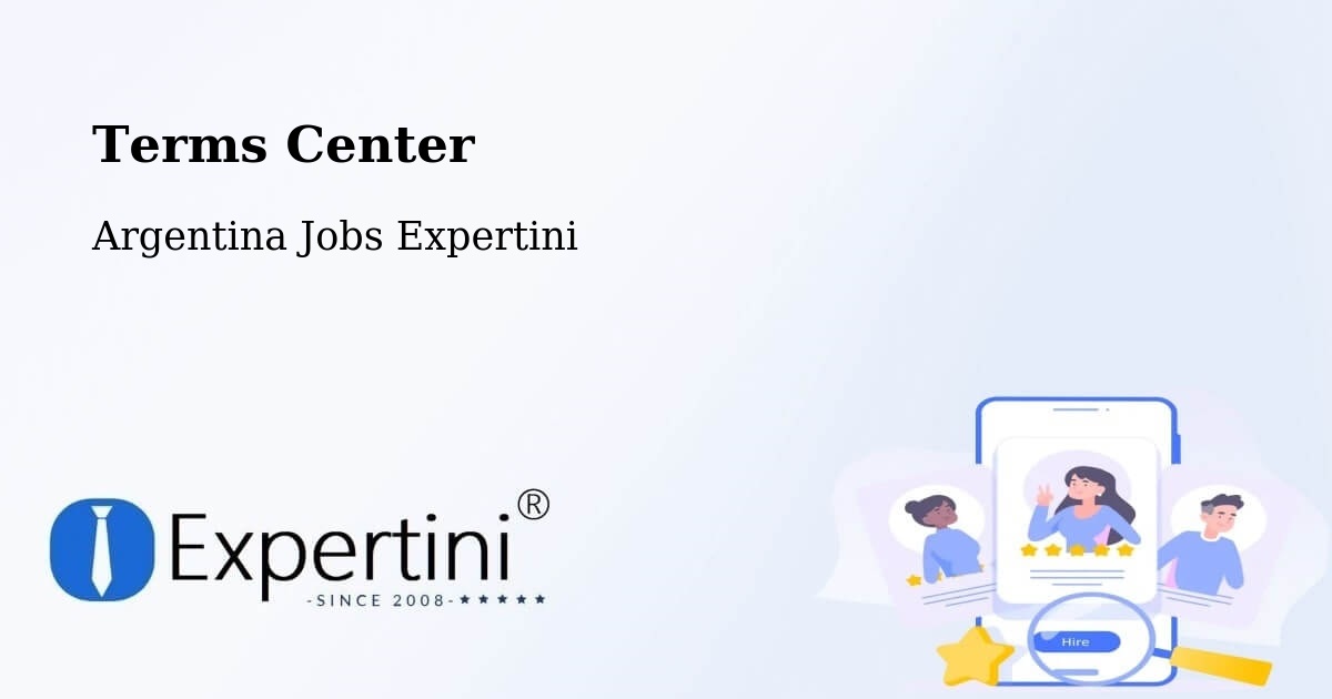 Terms of Service – Ibarreta - Argentina Jobs Expertini